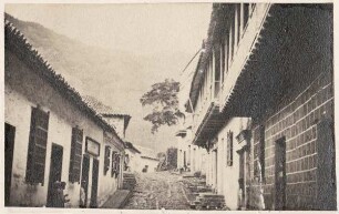 Hauptstraße in Honda [Kolumbien. 1868 : Honda]