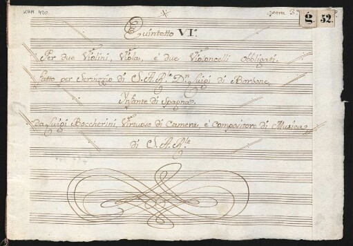 Quintette; vl (2), vla, vlc (2); g-Moll; G 318; op.29,6