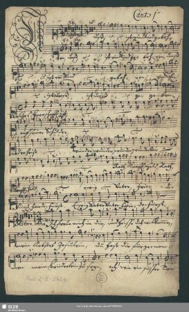 Canto 1[m]o.