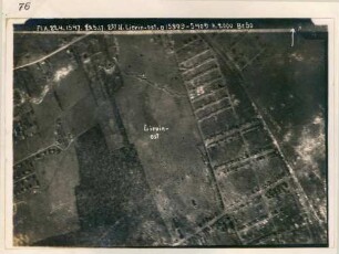 Foto des Geländes um die "Kolonie Liévin-Ost" (Luftbild)
