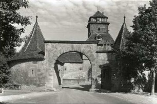 Rothenburg ob der Tauber. Würzburger Tor
