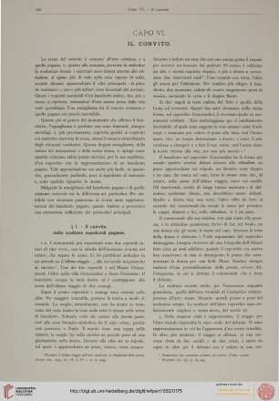 VI. Il Convito