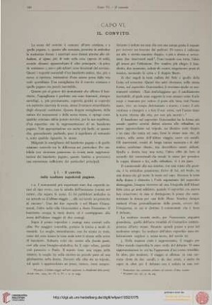 VI. Il Convito