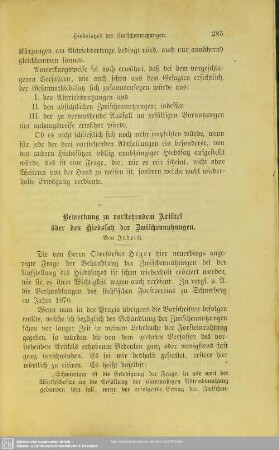 I.14 Bemerkung zu vorstehendem Artikel über den Hiebssatz der Zwischennutzungen