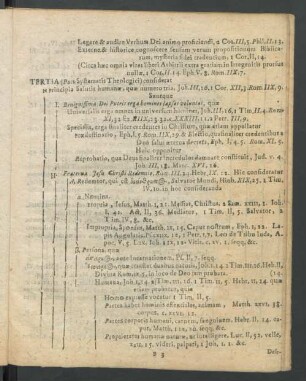 Tertia (Pars Systematis Theologici) ...