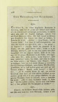 Gute Anwendung des Reichthums