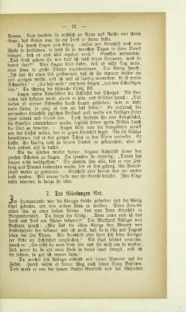7. Der Nibelungen Not