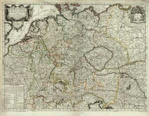 L' Empire D'Allemagne Le Royaume De Boheme Les Suisses et Les Pays Bas avec Les Acquisitions De La France : Presenté Au Roy. Par son tres humble et tres obeïssants Serviteur et Sujet I. Besson.