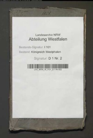 Abgegebene Akten der geistlichen Stiftungen - allg.