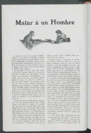 Matar a un Hombre