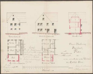 Härer, Gottlob, Bauer Anbau am Wohnhaus