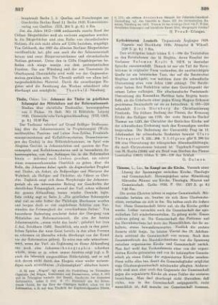 328 [Rezension] Kyrkohistorisk årsskrift ; 20.1929
