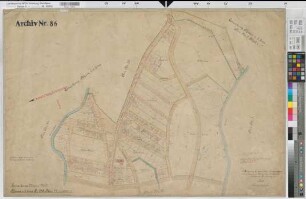 Rheine r.d.Ems (Rheine), Zusammenlegung Rheine rechts der Ems, Urkarte II Flur 14