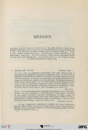 Meissen (Nr. 1-15)