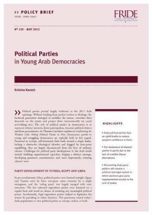 Political parties in Arab democracies