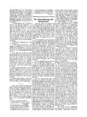 Die Germanisierung des Christentums : (Fortsetzung folgt)