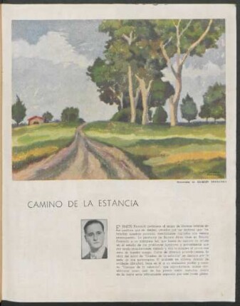 Camino de la estancia
