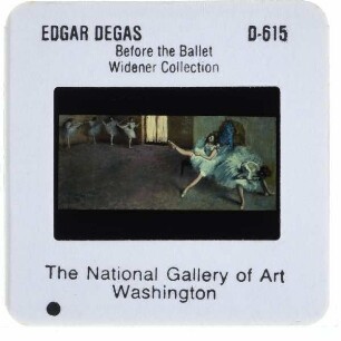 Degas, Before the Ballet