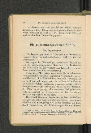 Die Legierungen.