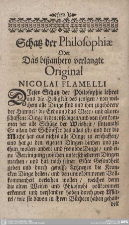 Schatz der Philosophiae ...