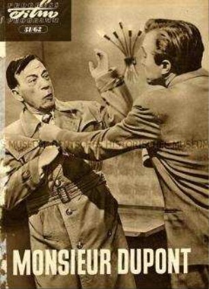 Filmprogramm: Monsieur Dupont