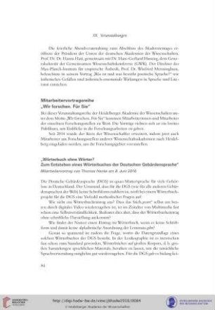 Wörterbuch ohne Wörter? Zum Entstehen eines Wörterbuches der Deutschen Gebärdensprache