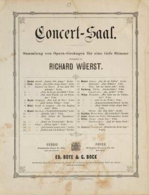 Recitativ und Arie aus "Figaro's Hochzeit"