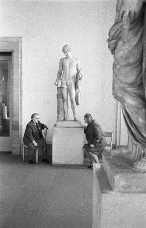 Aufsichtskräfte im Pergamon-Museum, Berlin