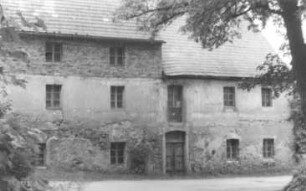Kodersdorf-Niederrengersdorf. Ehem. Wassermühle (Gebäude am 17.5.1984 abgebrochen)