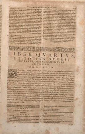 Liber Qvartvs, Et Totivs Operis Octavvs, De Sacramentali Absolvtione.