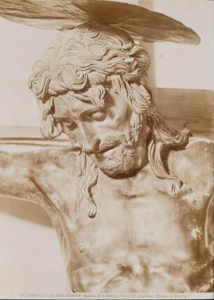 Donatello: Der Kopf des Gekreuzigten (Detail), St. Antonio, Padua