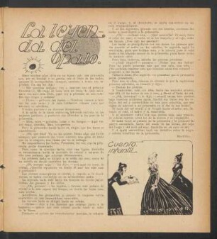 La leyenda del ópalo : Cuento infantil