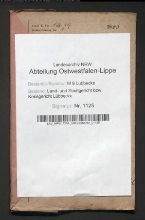 Erblasser: Schmidt, Anne Marie Dorothee, geb. Marten: