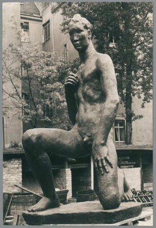 Heine-Denkmal für Düsseldorf, 1932, Bronze