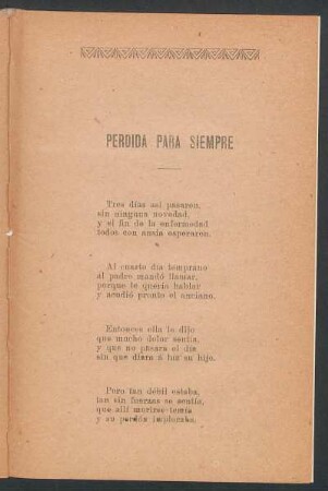 Perdida para siempre