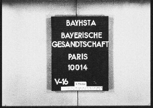 Baumgartner, Rosa, und Baumgartner, Klara, beide aus Lohkirchen, Erzieherinnen in Paris, für Baumgartner, Max, Lehrer in Obertaufkirchen
