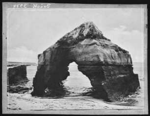San Diego-La Jolla, Kalifornien. Cathedral Rock at la Jolla