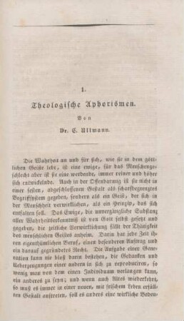 955-963 Theologische Aphorismen