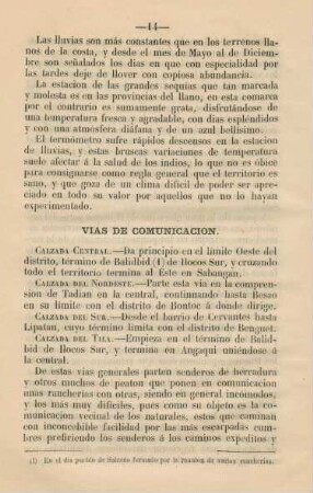 Vias de comunicacion