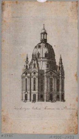 Die Frauenkirche in Dresden