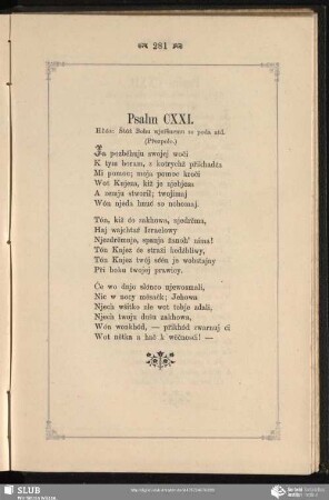 [Psalm CXXI - CXXX]