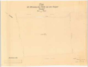 Landgut Neuhof: Lageplan 1:500