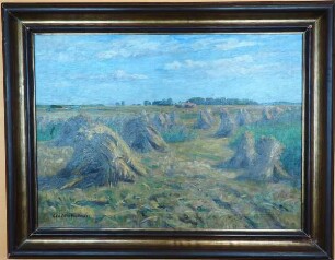 K. O. Matthaei: Ernte bei Berensch (um 1920)