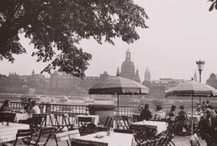 Dresden, Gartenterrasse des Narrenhäusel