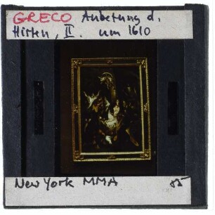 Greco, Anbetung der Hirten (New York MMA 05.42)