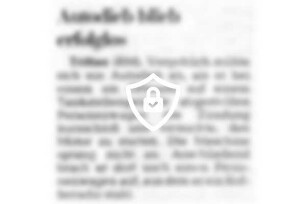 Autodieb blieb erfolglos