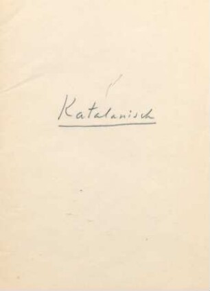 7-21, Katalanisch