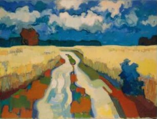 Feldweg im Sommer