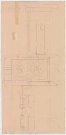 Fischer, Theodor; Gauting / Starnberg (Bayern); Ev. Christuskirche - Windfang (Detail)