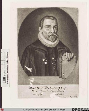 Bildnis Johann Buxtorf d. Ä.
